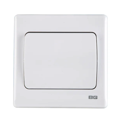 British General Neo Slimline Single Mega Rocker 2-WAY WHITE PCWH12W