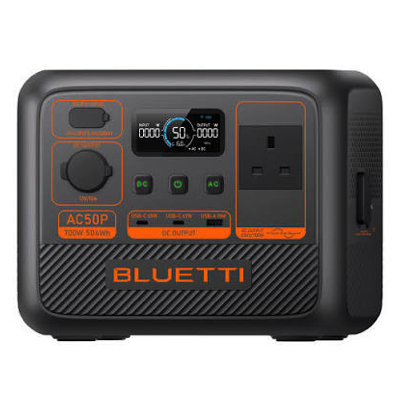 BLUETTI AC50P PORTABLE POWERSTATION 504WH/700W