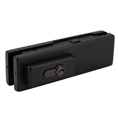 ATENA PL201 BOTTOM PATCH LOCK MATT BLACK COMES WITH CYLINDER LOCK