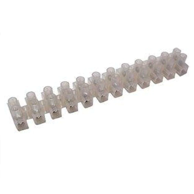 15A PVC CONNECTOR Terminal Block WHITE