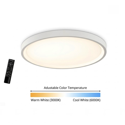 GLOXON LED CEILING LIGHT CL100E 24W PLUS 8W 415MM 301014 WITH REMOTE