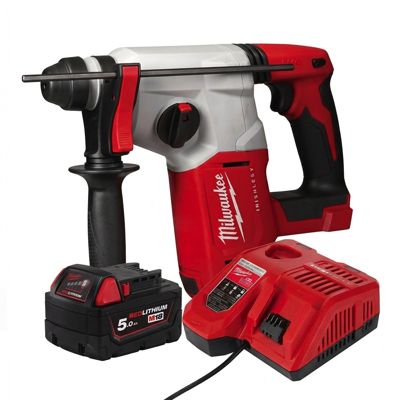MILWAUKEE FUEL M18 BLH 1 X 18V 5.0AH LI-ION 26MM SDS-PLUS HAMMER PROMO ENDS 31 DEC