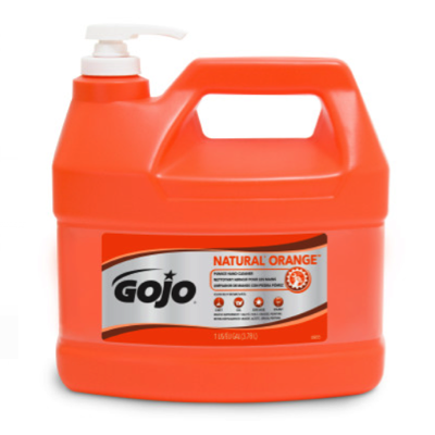 GOJO NATURAL ORANGE Pumice Hand Cleaner 1 GALLON (3.78L) 0955-02