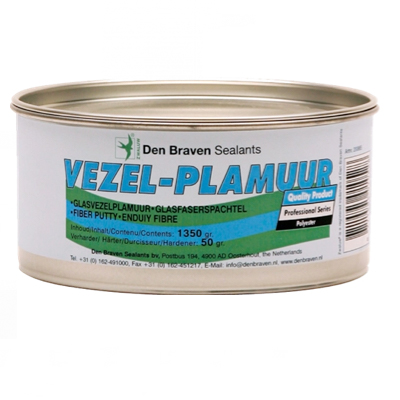 Zwaluw Vezel-Plamuur 1400g Fast Curing TWO COMPONENT PUTTY