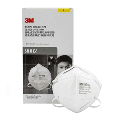 3M 9002 P1 KN90 Particulate Respirator 50PC/BOX