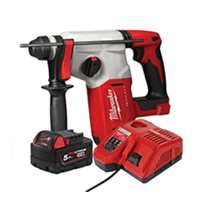 MILWAUKEE FUEL M18 BLH 1 X 18V 5.0AH LI-ION 26MM SDS-PLUS HAMMER PROMO ENDS 31 DEC