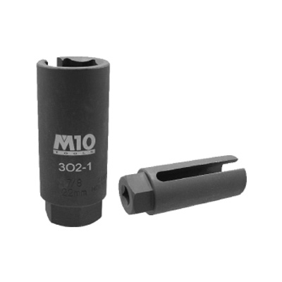 M10 3/8" Dr Straight Oxygen Sensor Socket