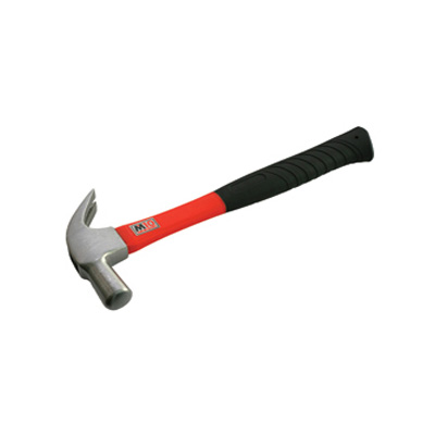 M10 Fibreglass Handle Claw Hammer 16 OZ