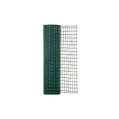 Warrior PVC Coated, Green Wire Mesh, 1/2 X 1/2 Grid