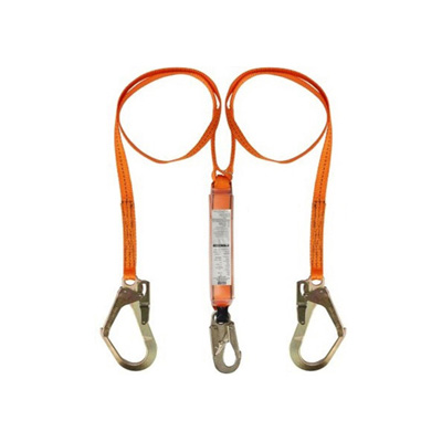 MSA 10128059, Superlight, Double Lanyard W/ Shock Absorber, Scaffold Hook