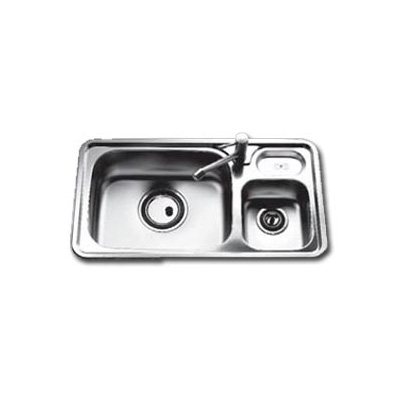 Rubine Stainless Steel Kitchen Sink 1-3/4 Bowl Korea