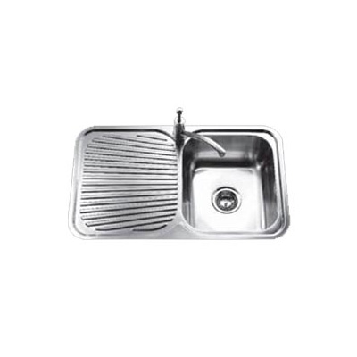 Rubine DUX 611 Stainless Steel Kitchen DUX Sink 1 Bowl 1 Drainer