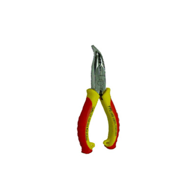 TTC KING Stainless Steel Bent Type Cutting Long Nose Plier