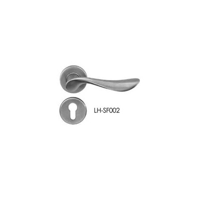 DHW SS SF002 Lever Handle On Rose Set