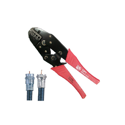 OPT Hand RATCHET COAX CRIMPING Tool For Crimping RG Type Cable