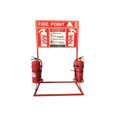 Fire Extinguisher Frame And Signboard