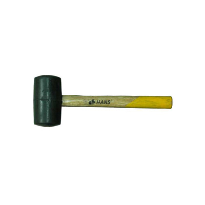 Hans Rubber Mallet w/ Wood Handle