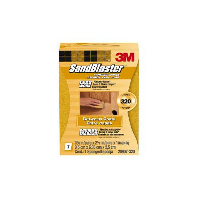 3M SandBlaster 20907 320 Sanding Sponge Grit 320