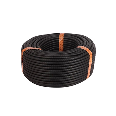 PVC Flexible Conduit Wire Organizer Black