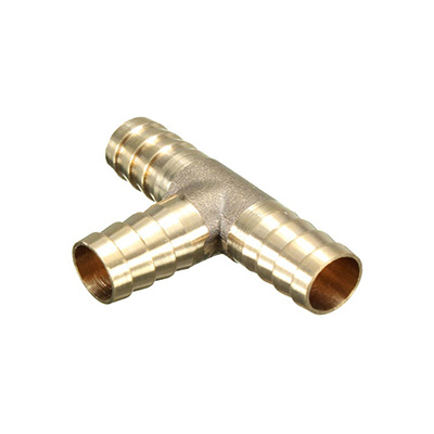 Brass 3 Way T-Hose Connector