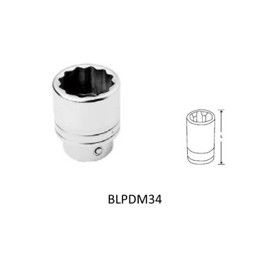 BluePoint 3/4" Double Hex Socket