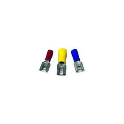 Insulated Female Connector Terminals, 100PC/Pack