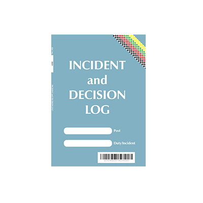 Incident & Decision Log Book