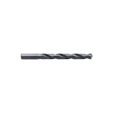 Precision HSS DIN Length Drills 118deg Point, Black Oxide Finish, Inches Size