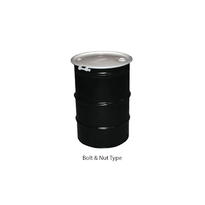 Steel Drums W/ Cover, Bolt & Nut Type, 200L (Refurnished)