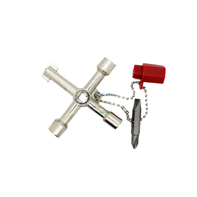 Multi-Functional 4 Way Utility Key & Wrench