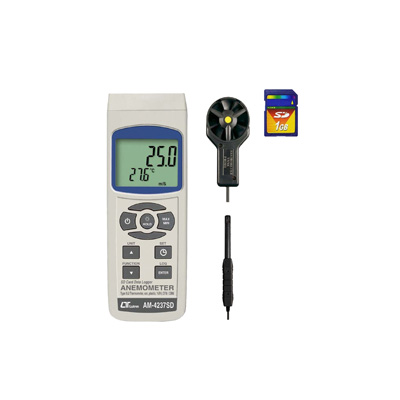 Lutron Electronic Anemometer AM-4237SD w/ Datalogger