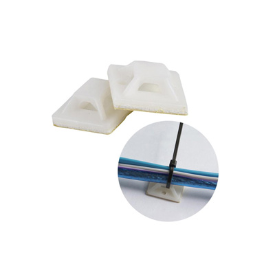 Self Adhesive Mount Base For Cable Ties - Pk of 100