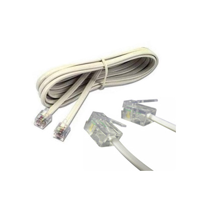 RJ11 Phone Line Cable 7Ft