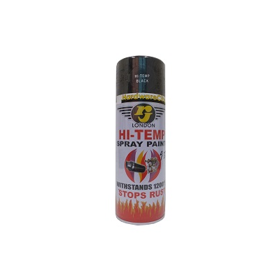 RJ London High-Temperature Spray Paint - Black