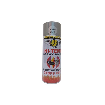 RJ London High-Temperature Spray Paint - Silver