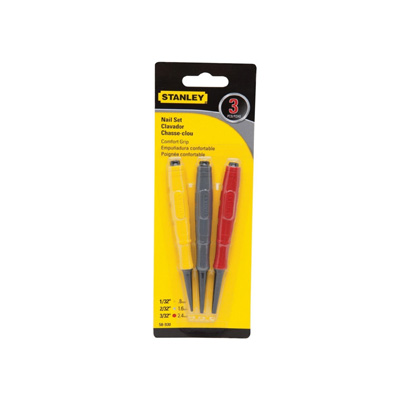 Stanley Cushion Grip Nail Set