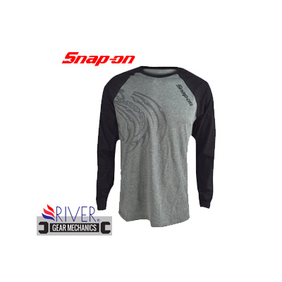 SnapOn Deep Heather Long Sleeve T-Shirt