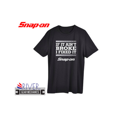 SnapOn Black Fixed It T-Shirt
