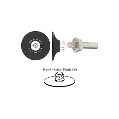 2"/50MM Roloc Twist Type Sanding Disc Holder For Abrasive