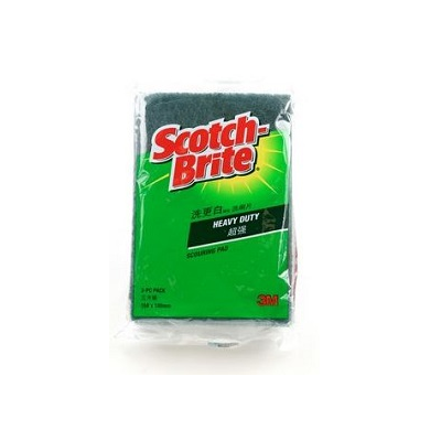 3M Scotch-Brite SB643 Heavy Duty Scourer 3PC/Pack