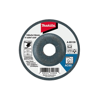 Makita X-LOCK Type 1 4-1/2 In. X 0.045 In. X 7/8 In. Metal Thin Cut Off Wheel