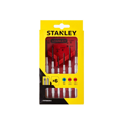 Stanley 66-039 Precision Screwdriver Set 6 Pcs Set