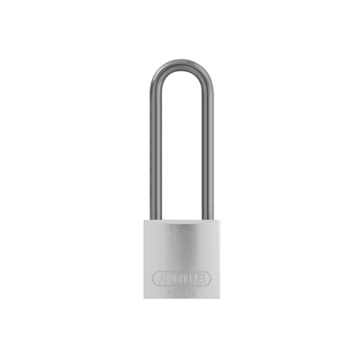 ABUS 72HB/40-75 KD Safety Lockout Aluminium Keyed Different Padlock with 3-Inch Shackle Silver