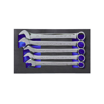 BluePoint BPS19, 5PC Large Combination Wrench Set, Metric (MM)