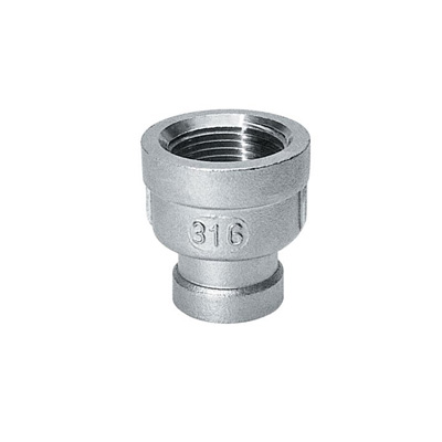 SS316 Reduced Socket FxF Fitting Stainless Steel Reduced Socket FxF 150 PSI BSPT