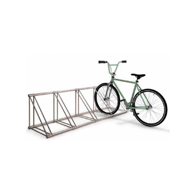 Bicycle Rack, Modular System, For 10 Bicycles, Stainless Steel, Made In Japan