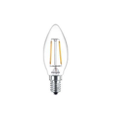 Philips LEDClassic 2-25W B35 E14 WW CL ND APR Warm White