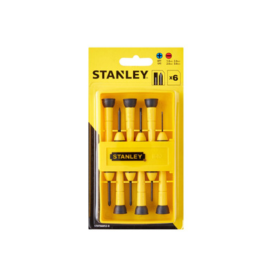 Stanley 66-052 Bi-Material Precision Screwdriver Set
