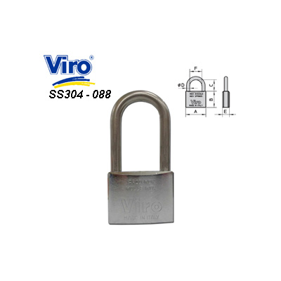 VIRO 375, Marine Padlock - Italy