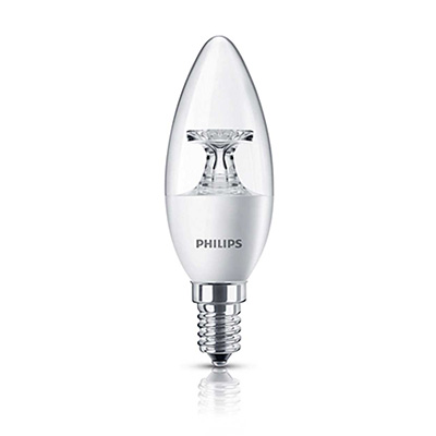 Philips LED Candle 5.5W E14 220-240V Warm White 8718696454916